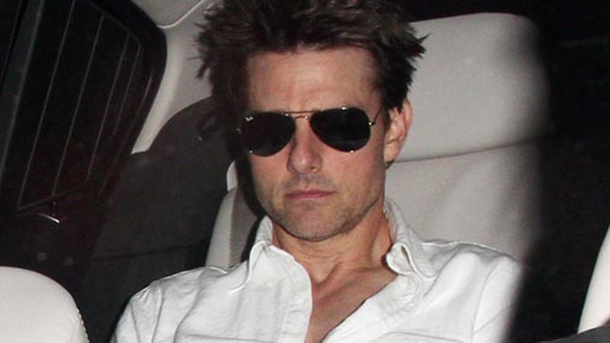 Tom Cruise har blivit hemskt smal efter skilsmässan. 
