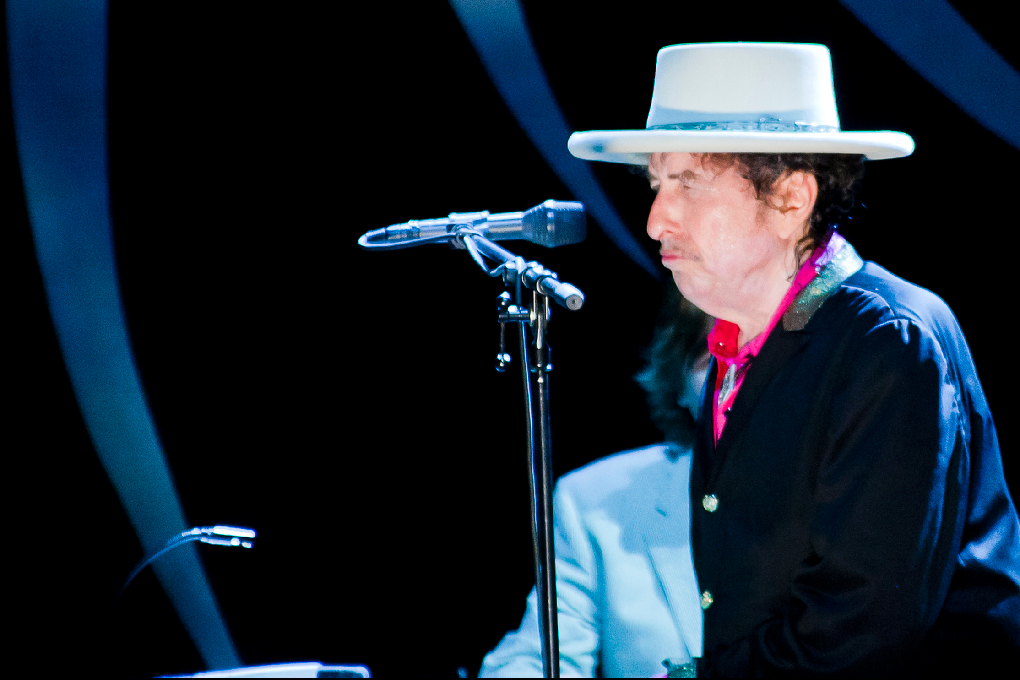 Bob Dylan är på Sverigebesök.