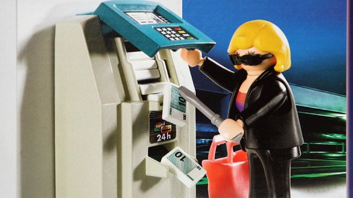 Nu kan ditt barn råna en bankomat.