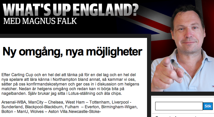 Magnus Falk, Analys, Premier League, Nyheter24