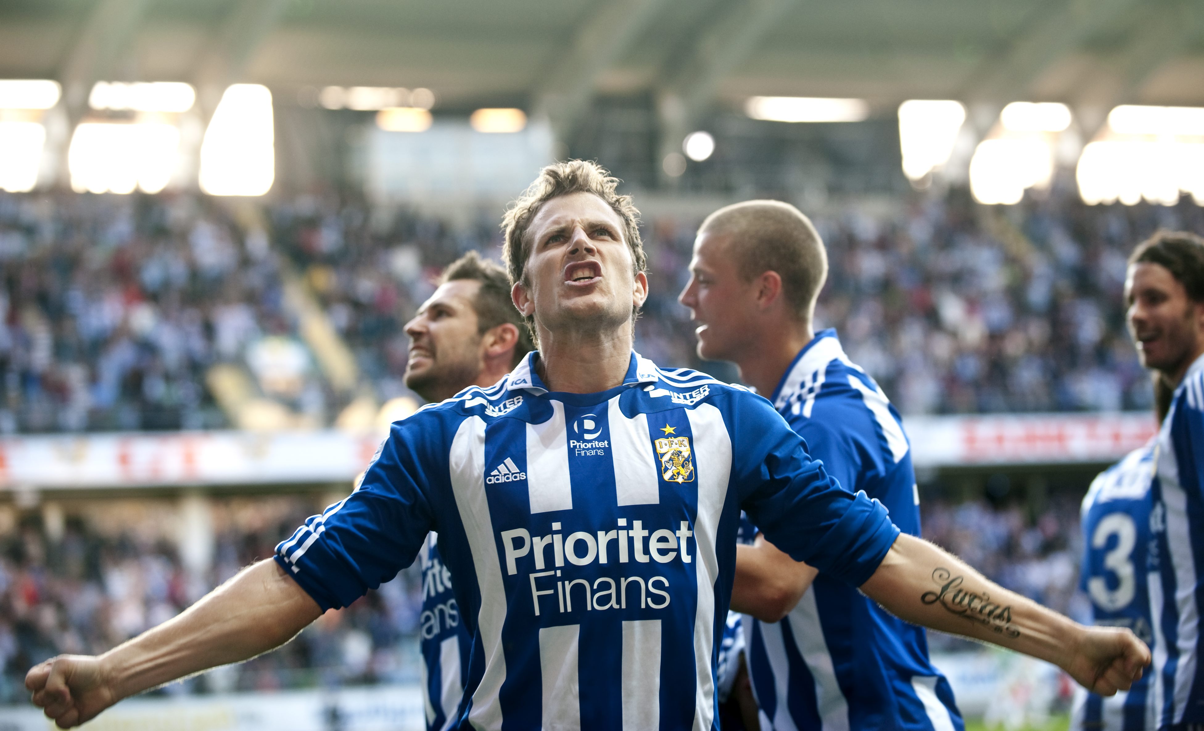 Tobias Hysén, IFK Göteborg: "Jag passar på den."