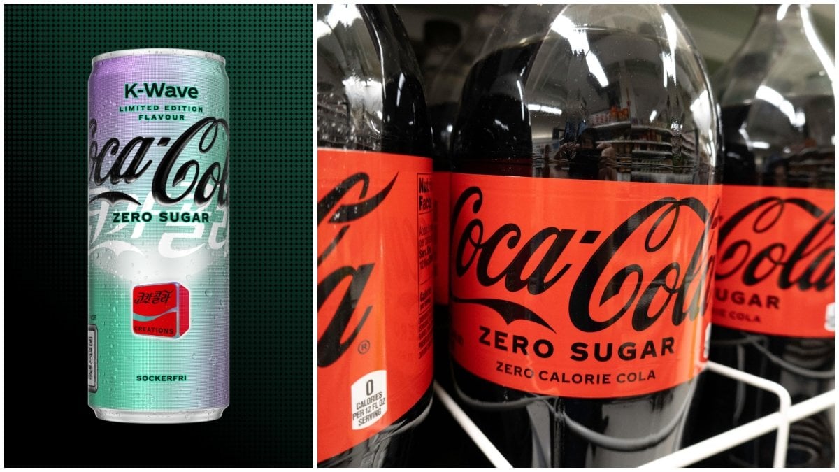 Coca-Cola Creations K-Wave Zero Sugar finns i butik från och med vecka 16.