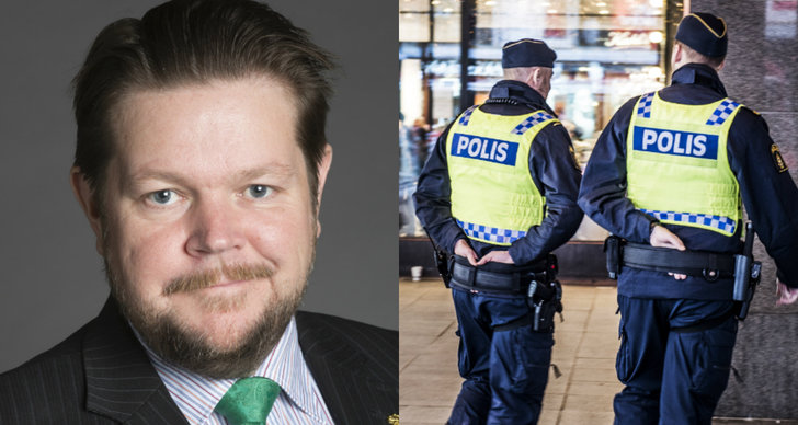 Johan Hedin, Polisen, Fakta, Polismyndigheten, Debatt, Centerpartiet