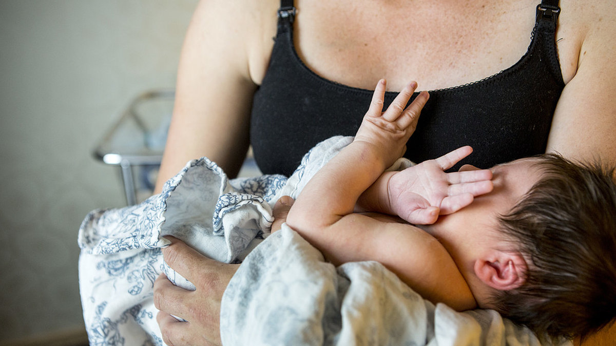 En mamma i Alabama fick uppleva en hemsk förlossningen. 