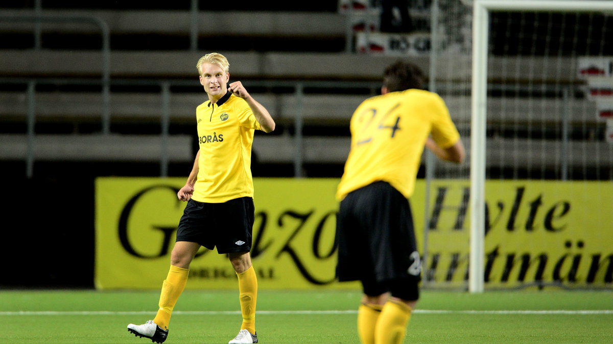 Johan Larsson gjorde Elfsborgs mål.