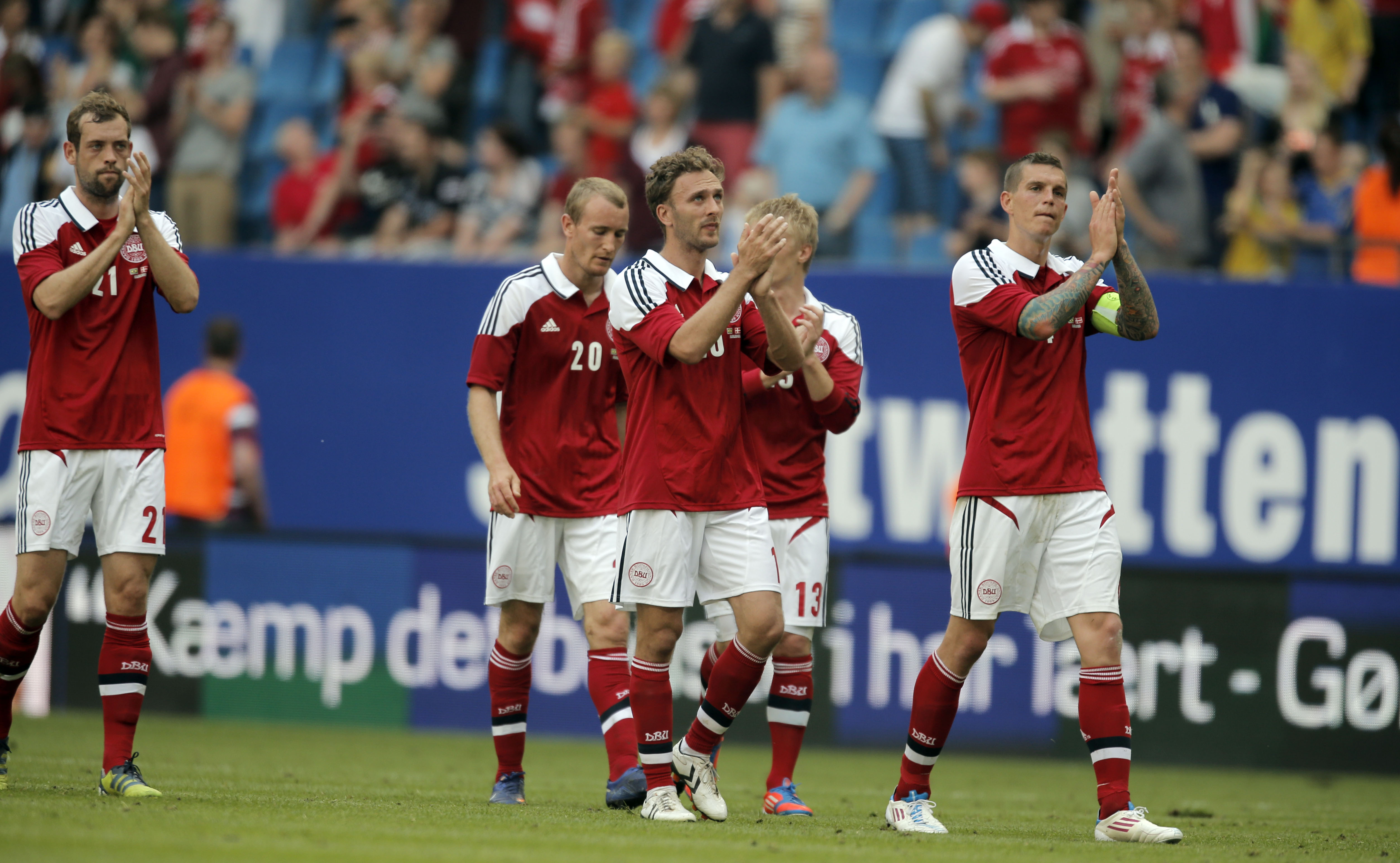 Nicklas Bendtner, Daniel Agger, Fotboll, Fotbolls-EM, EM, Danmark