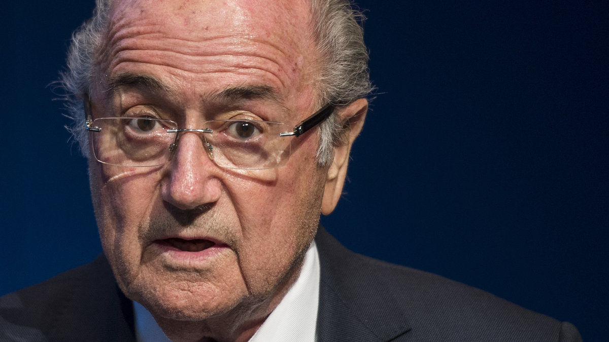 Blatter verkar ständigt vara i blåsväder.