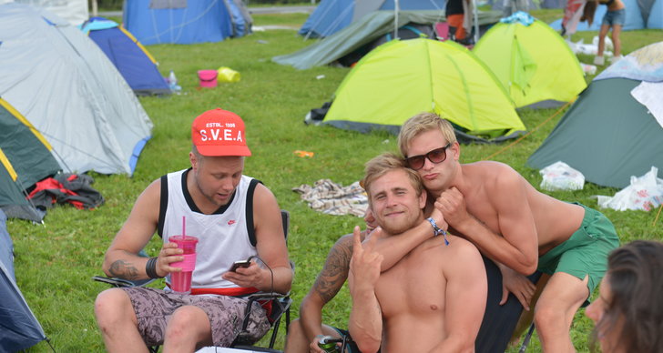 Camping, Storsjöyran, festival