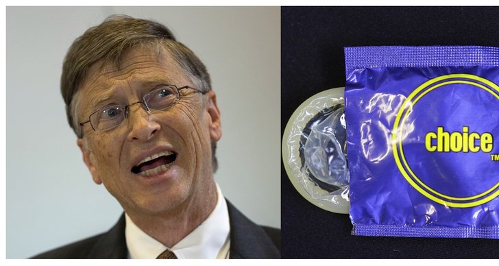 Kondom, Bill Gates, Forskning