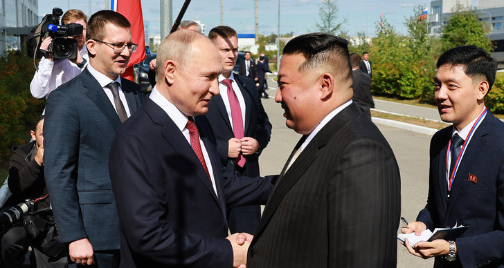TT, Vladimir Putin, Kim Jong-Un, Relationer, Kriget i Ukraina, Nordkorea