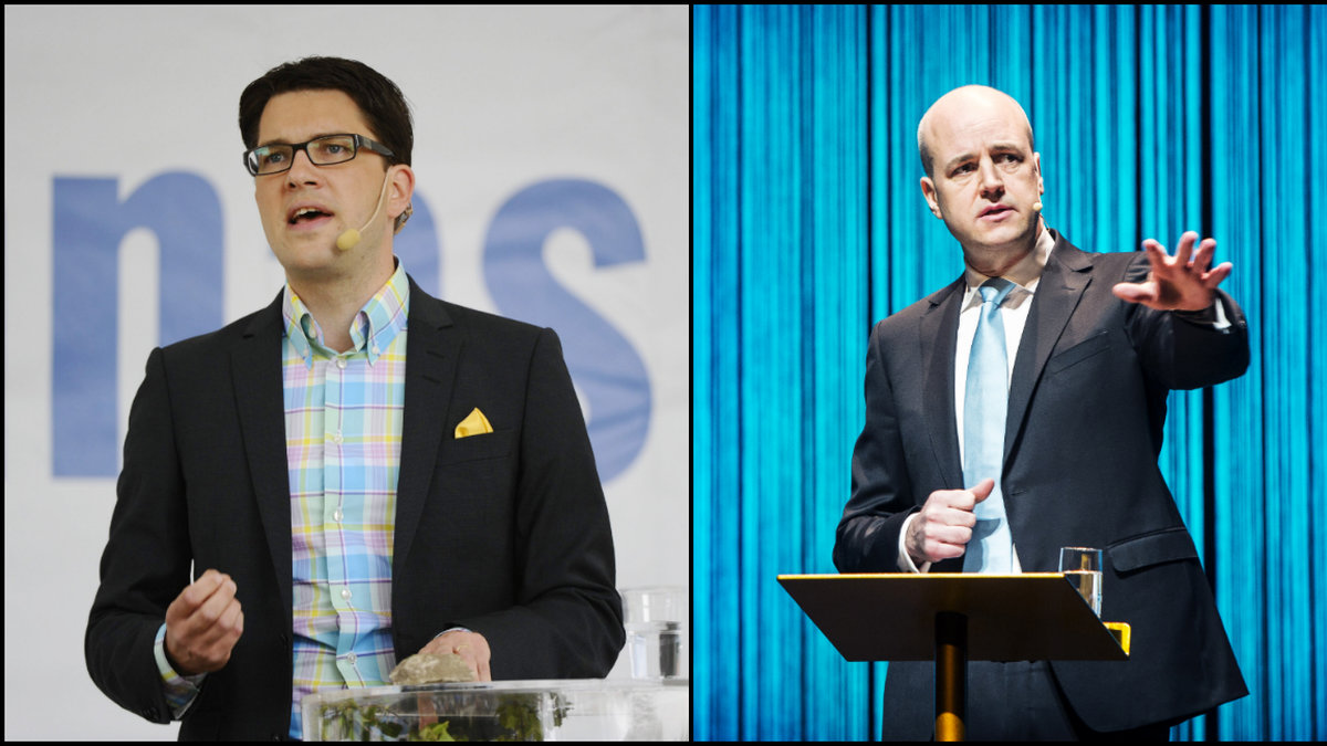Jimmie Åkesson och Fredrik Reinfeldt - har de påverkats av varandra?