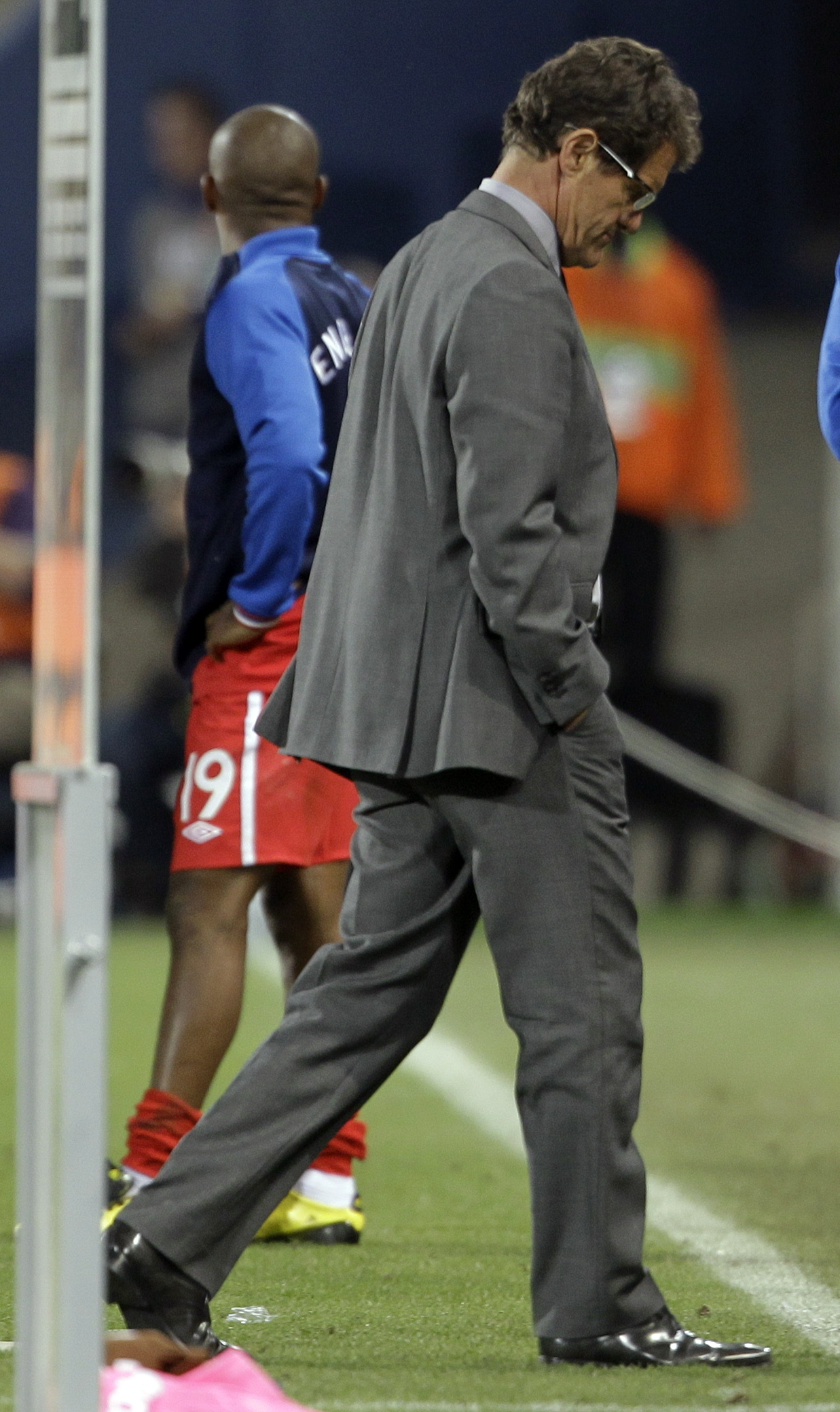 Fabio Capello var besviken efter förlusten.