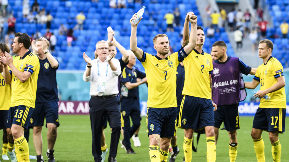 Sverige är klara för slutspel i EM 2021.