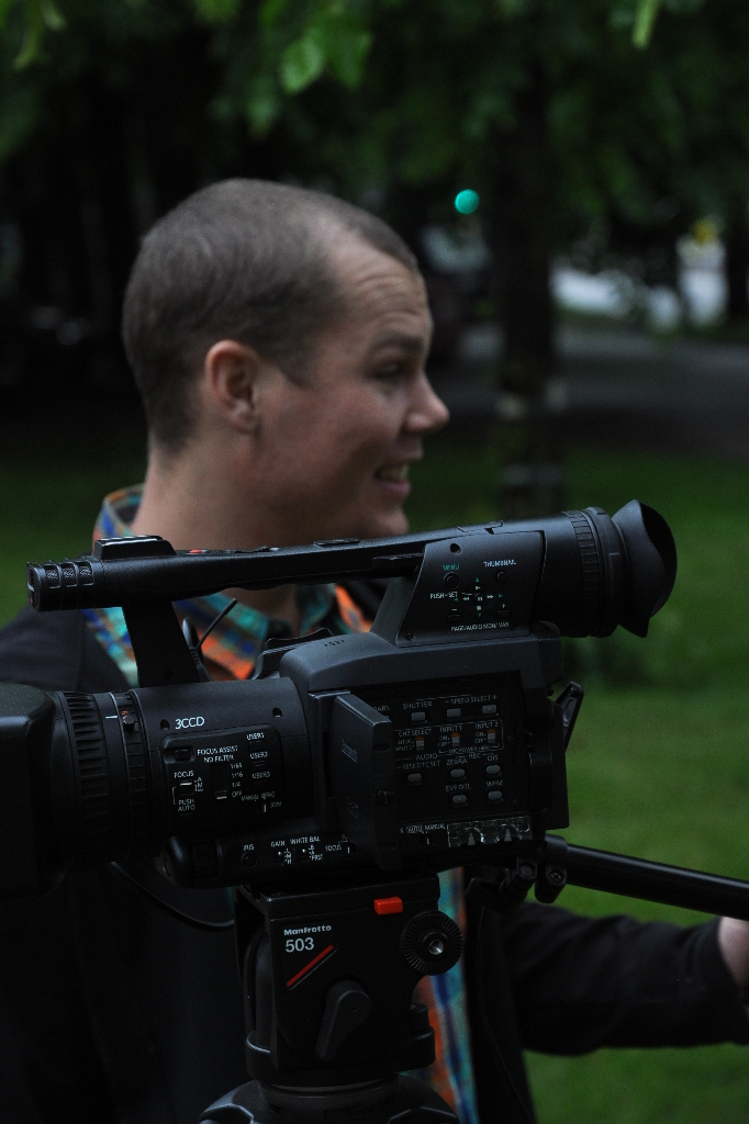 Film-Albin in action. Film-Albin in action.