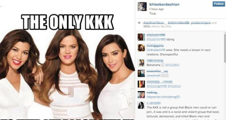 Khloe Kardashian, Meme, KKK, instagram