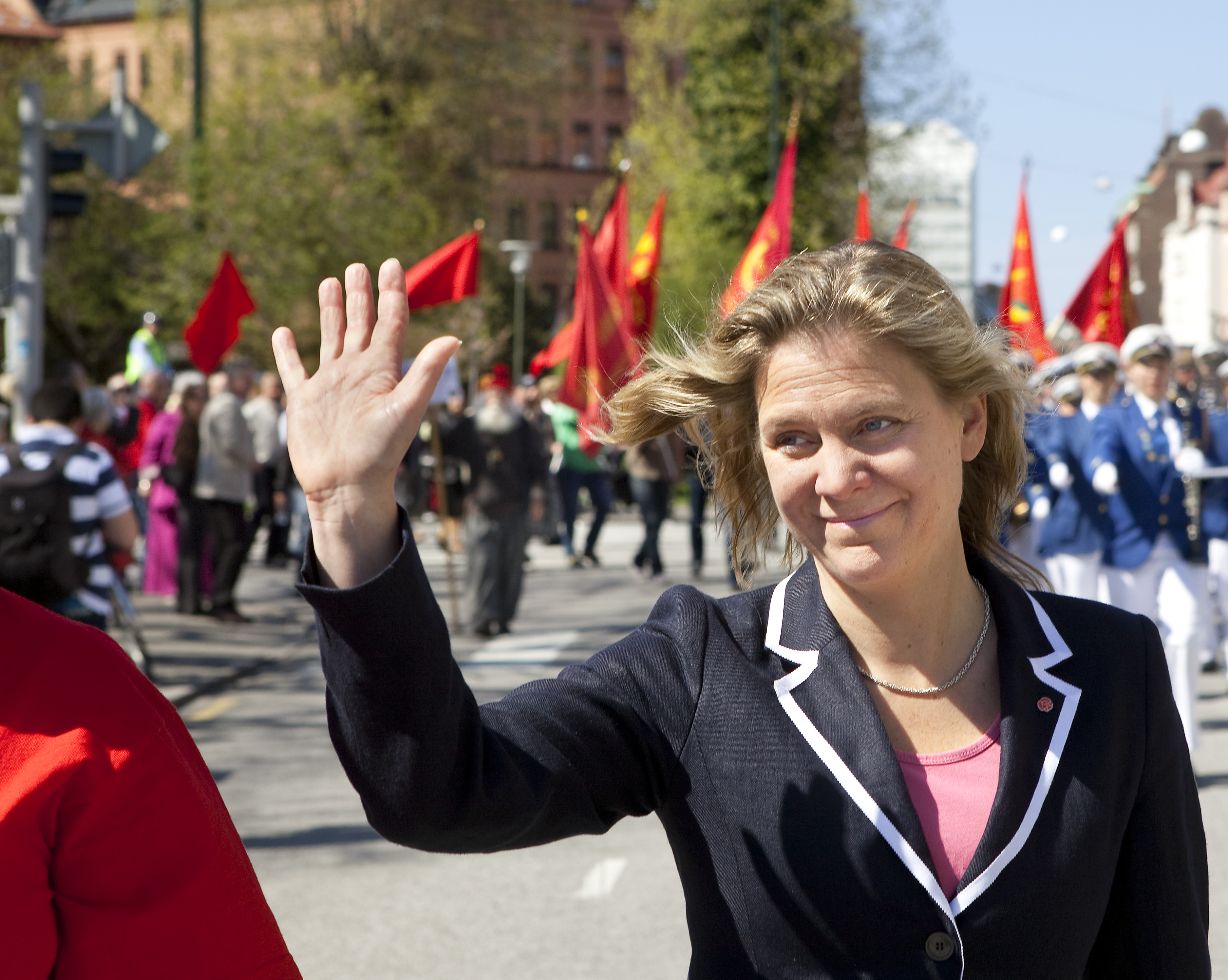 Socialdemokraternas ekonomisk-politiske talesperson Magdalena Andersson.