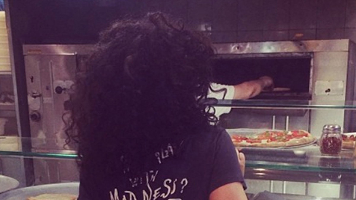 Lady Gaga är sugen på pizza.