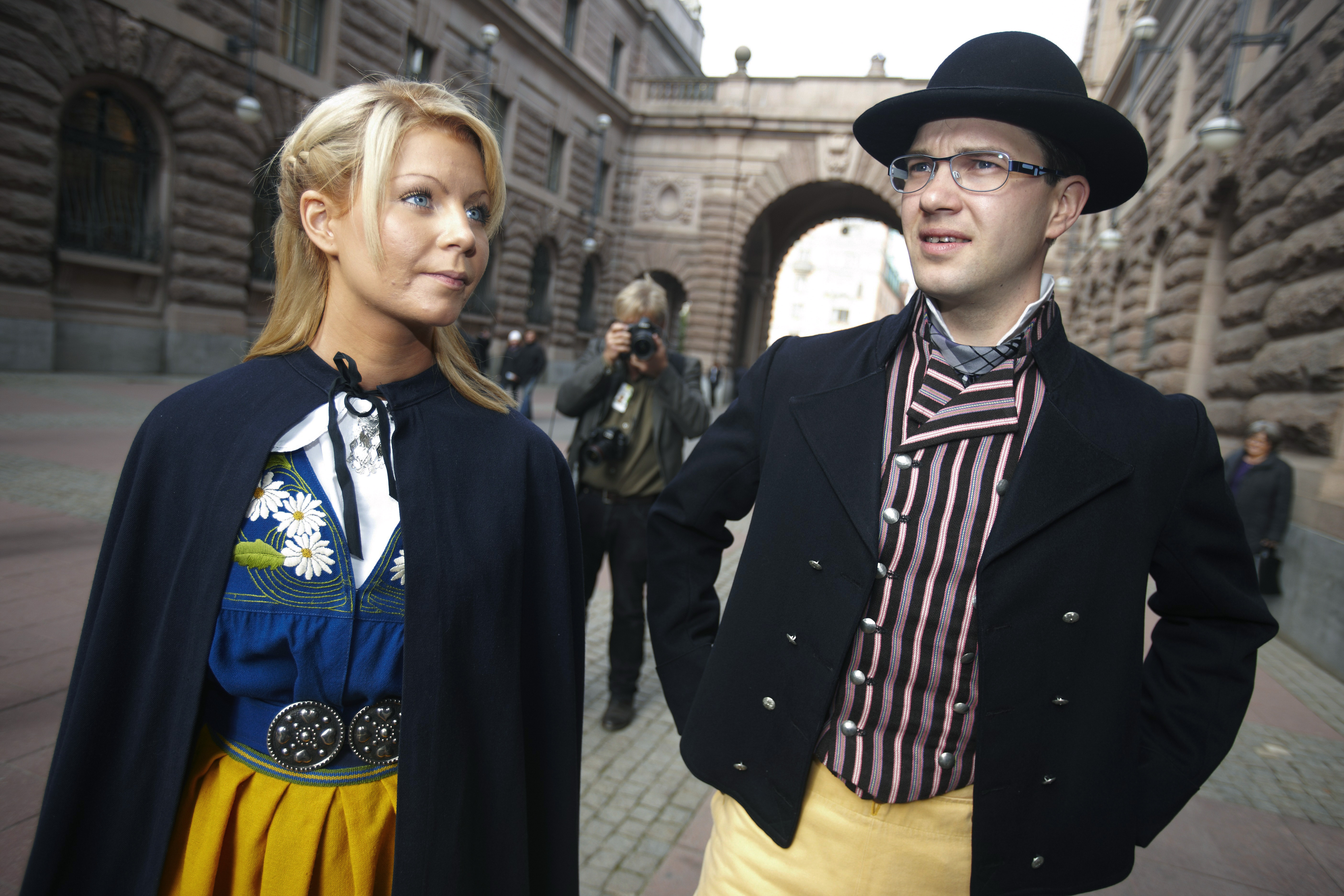 Louise Erixon, här med Jimmie Åkesson, stödde förra året kuppförsöket mot Kasselstrand.