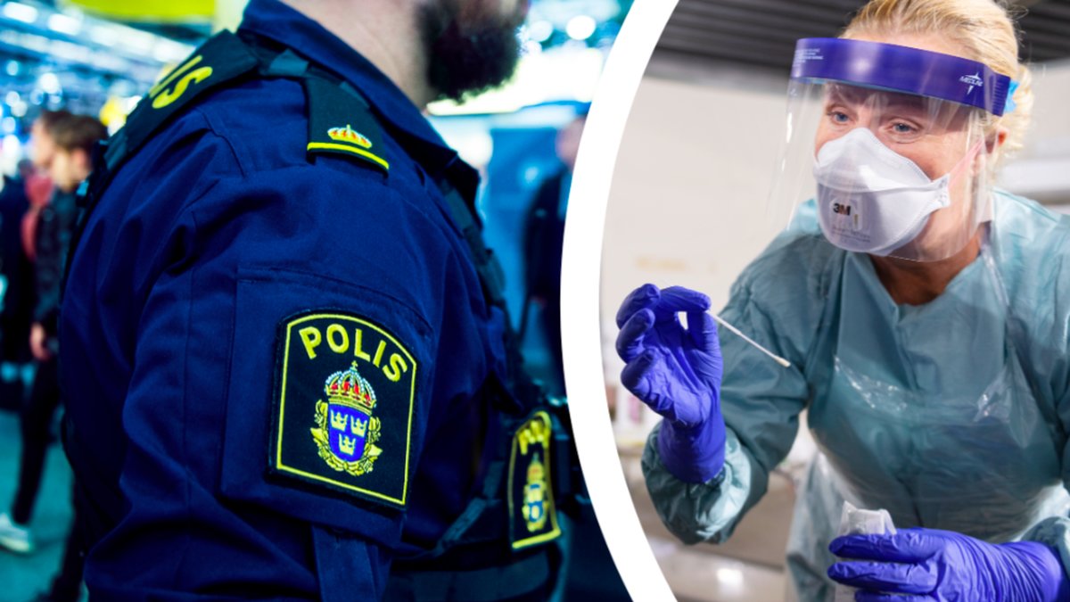 Nu beräknas hälften av Sveriges poliskår bli sjukskrivna. 