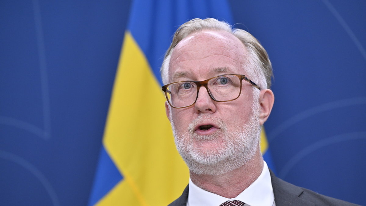 Arbetsmarknads- och integrationsminister Johan Pehrson (L). Arkivbild.