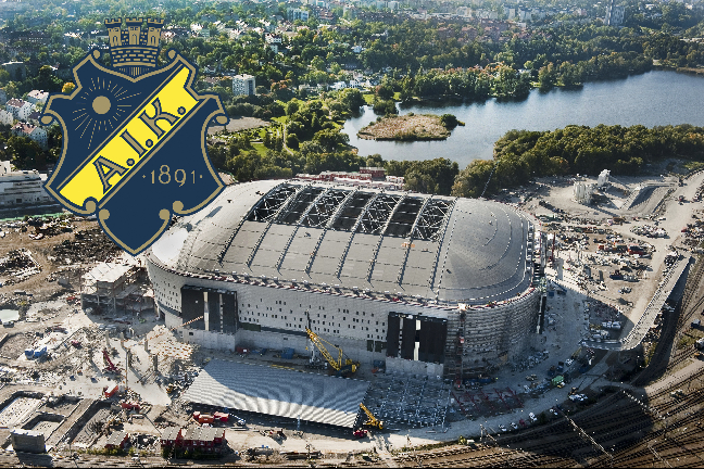 Nu är det helt klart att AIK kommer att spela på Swedbank Arena.