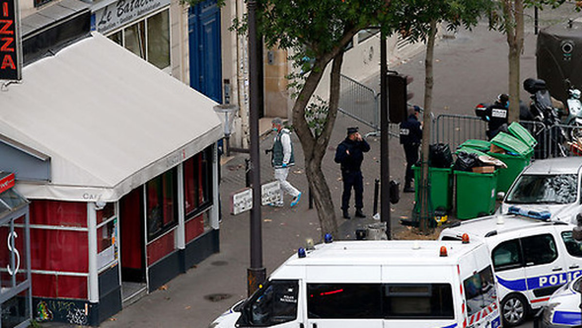 Fransk polis jagar inblandade. 