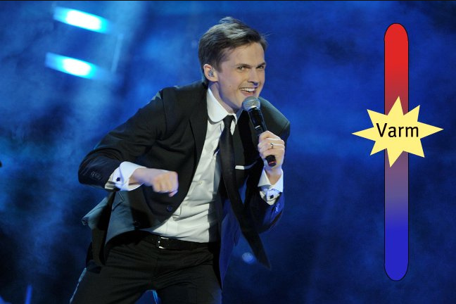 David Lindgren – "Shout it out": David är som en överpeppad pastor på frikyrko-rave.
Numret och låten passar inte riktigt ihop och blir visuellt förvirrande. Vad som med stängda ögon är hett som solen blir inte mer än ljummet med dem öppna, trots Davis im David Lindgren – "Shout it out": David är som en överpeppad pastor på frikyrko-rave.
Numret och låten passar inte riktigt ihop och blir visuellt förvirrande. Vad som med stängda ögon är hett som solen blir inte mer än ljummet med dem öppna, trots Davis im