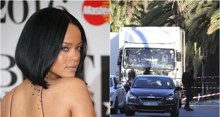 Nice, Rihanna, Attacken i Nice