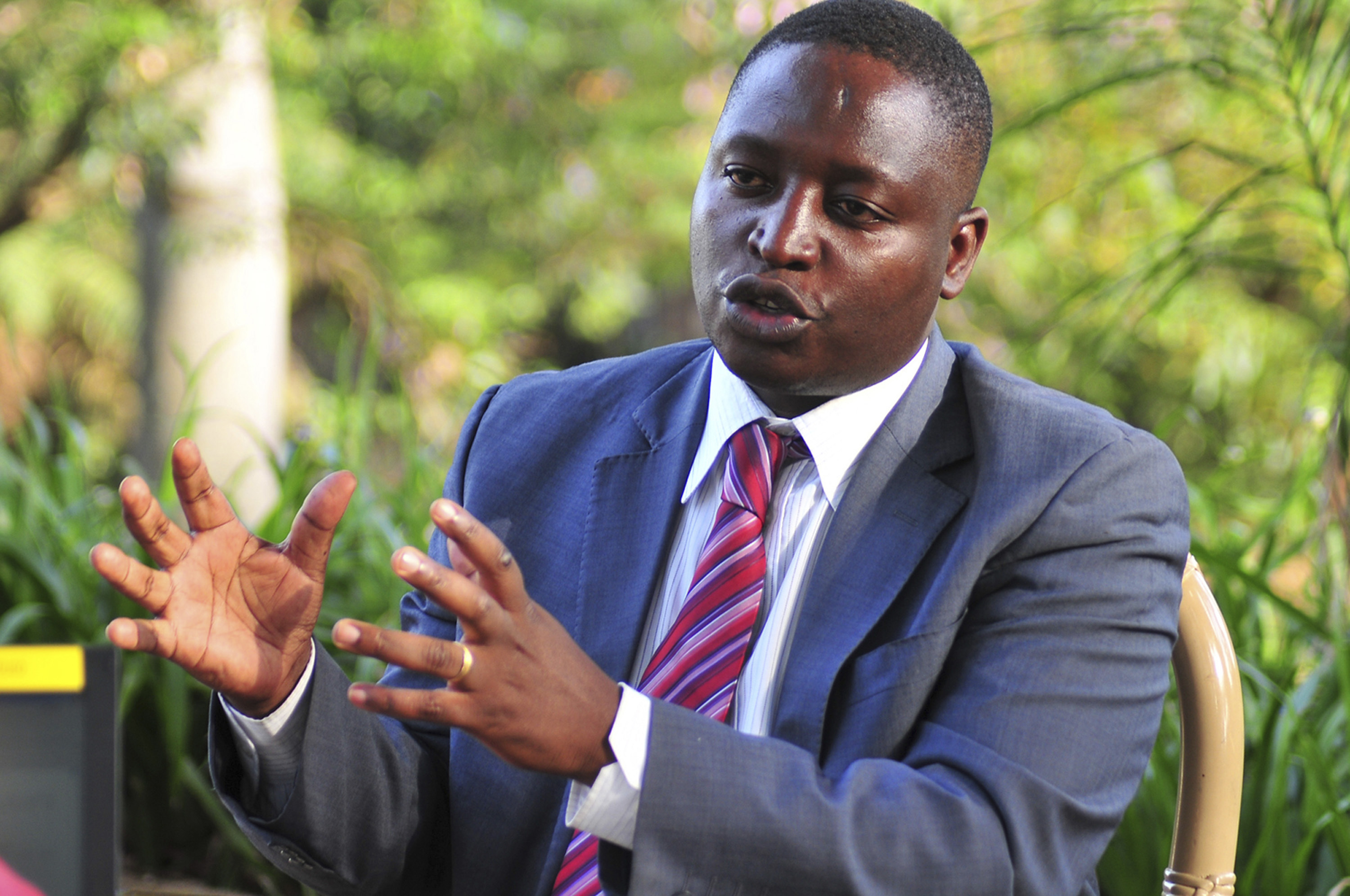 David Bahati, mannen bakom lagförslaget.