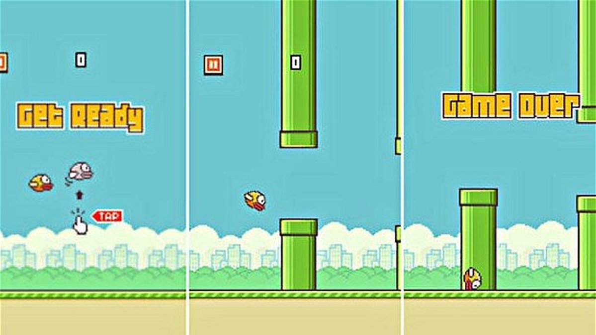 Spelet Flappy Birds laddats ner över 50 miljoner gånger.