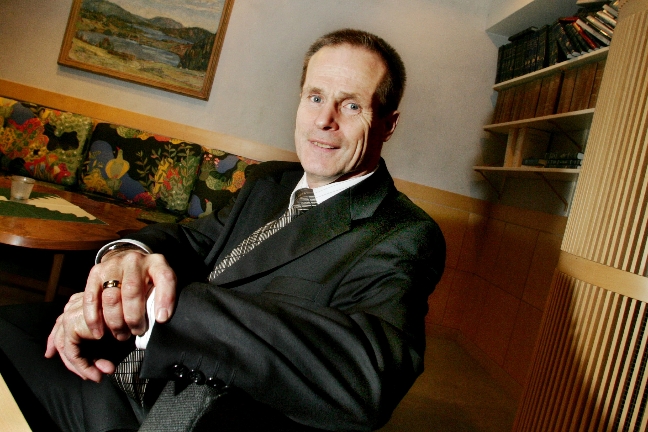 Christer Englund, ordförande för svenska ishockeyförbundet.