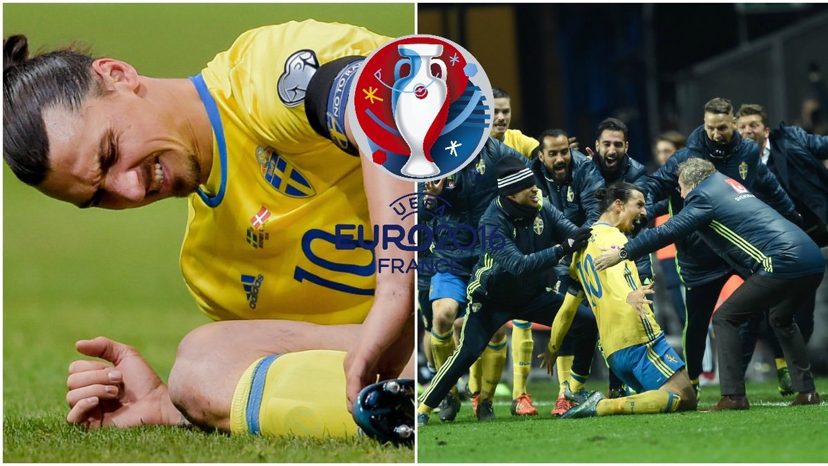 Sveriges chanser i EM hänger helt på Zlatan. 