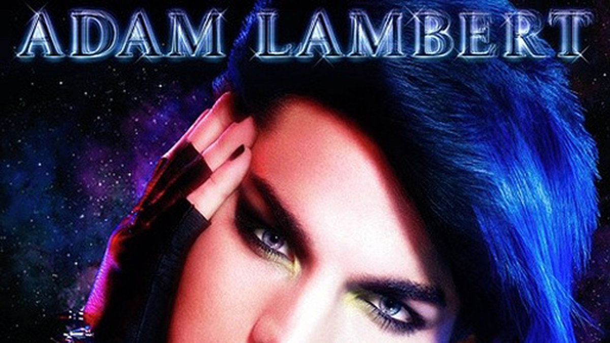Adam Lamberts omslag ser mer ut som en teckning än ett fotografi... 