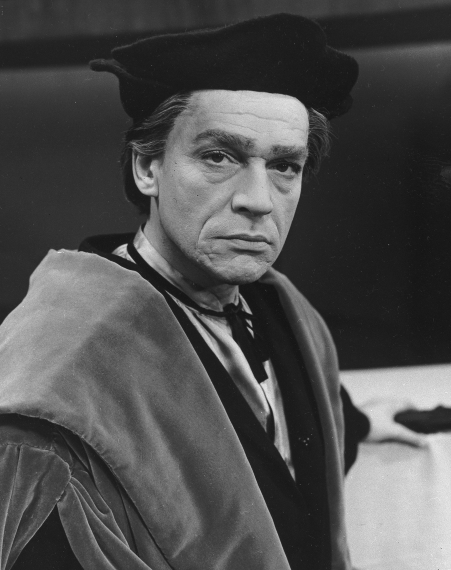 1967. Paul Scofield i rollen som Sir Thomas More i A Man for all Seasons. 1967. Paul Scofield i rollen som Sir Thomas More i A Man for all Seasons.
