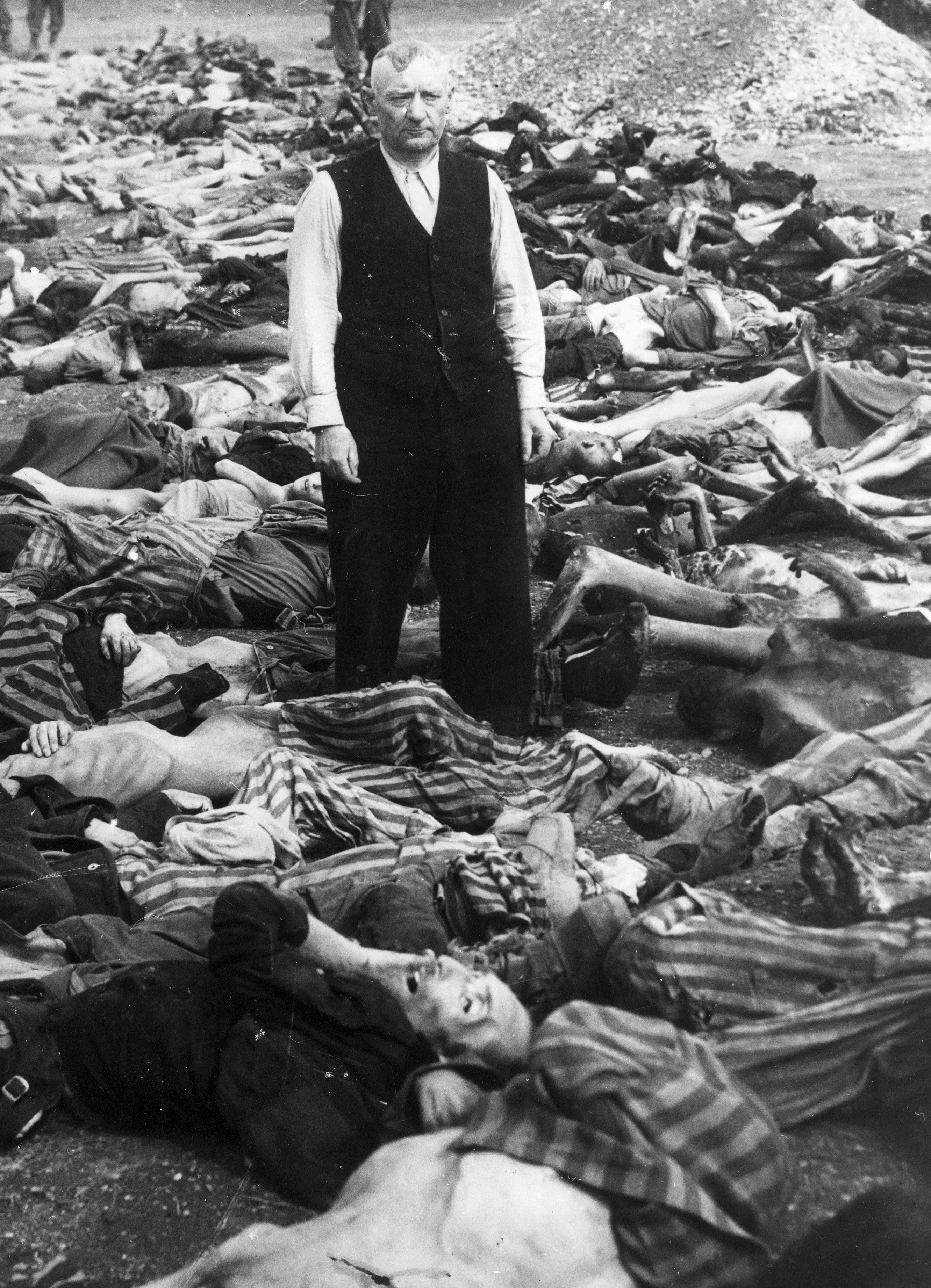 Flera miljoner gasades, misshandlades eller svalt till döds i koncentrationsläger.