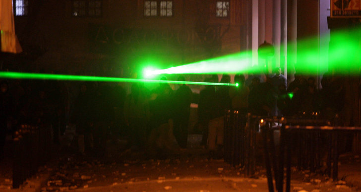 Grön laser, Landskrona