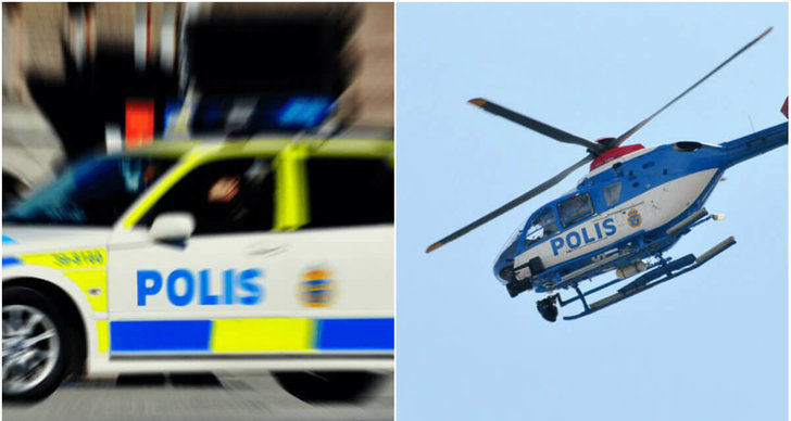 Nedhuggen, Attack, Göteborg, polisjakt