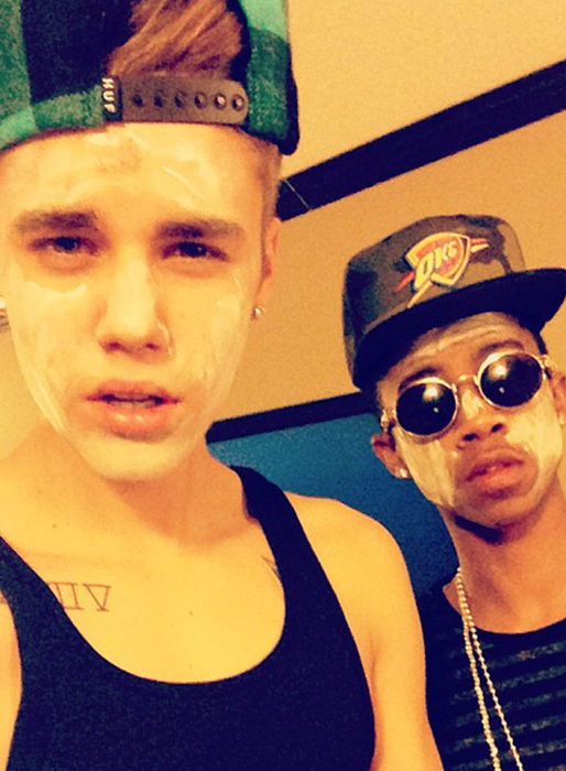 Justin Bieber gör aspirinmask? Justin Bieber gör aspirinmask?