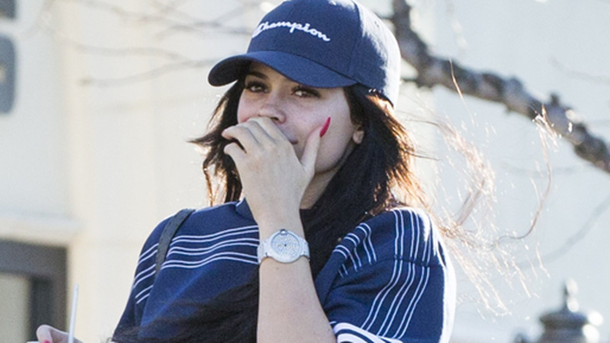 Kylie Jenner i Adidas i Beverly Hills.