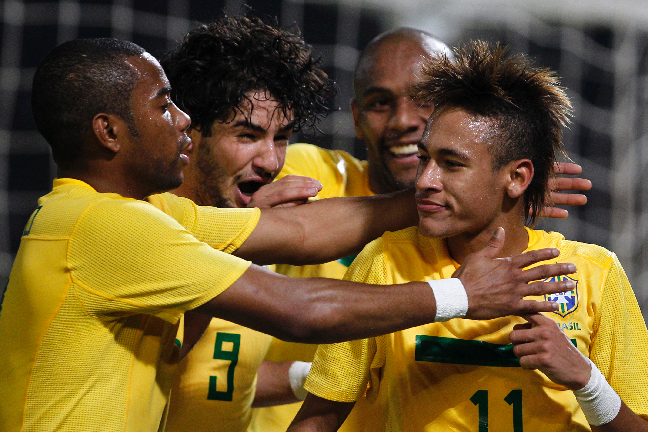 Neymar satte två när Brasilien sänkte Ecuador i den sista och avgörande gruppspelsmatchen. "Inga konstigheter", tänkte den unge supertalangen.