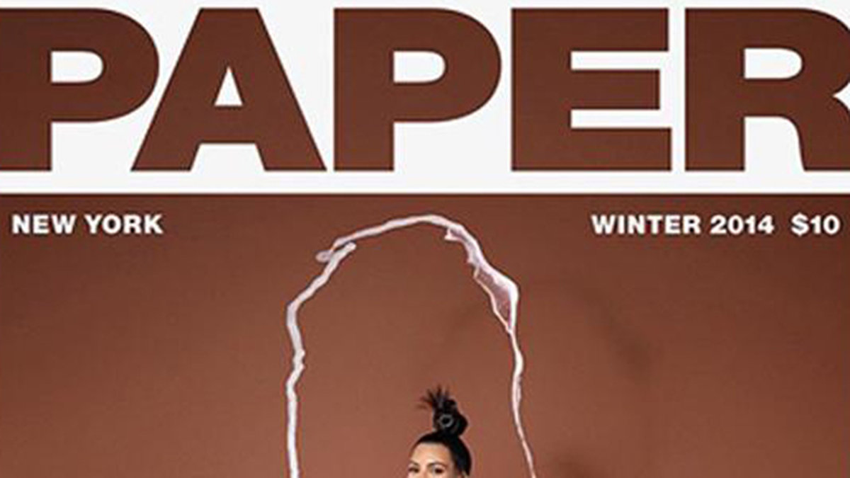 Kim Kardashian i Paper Magazine. 