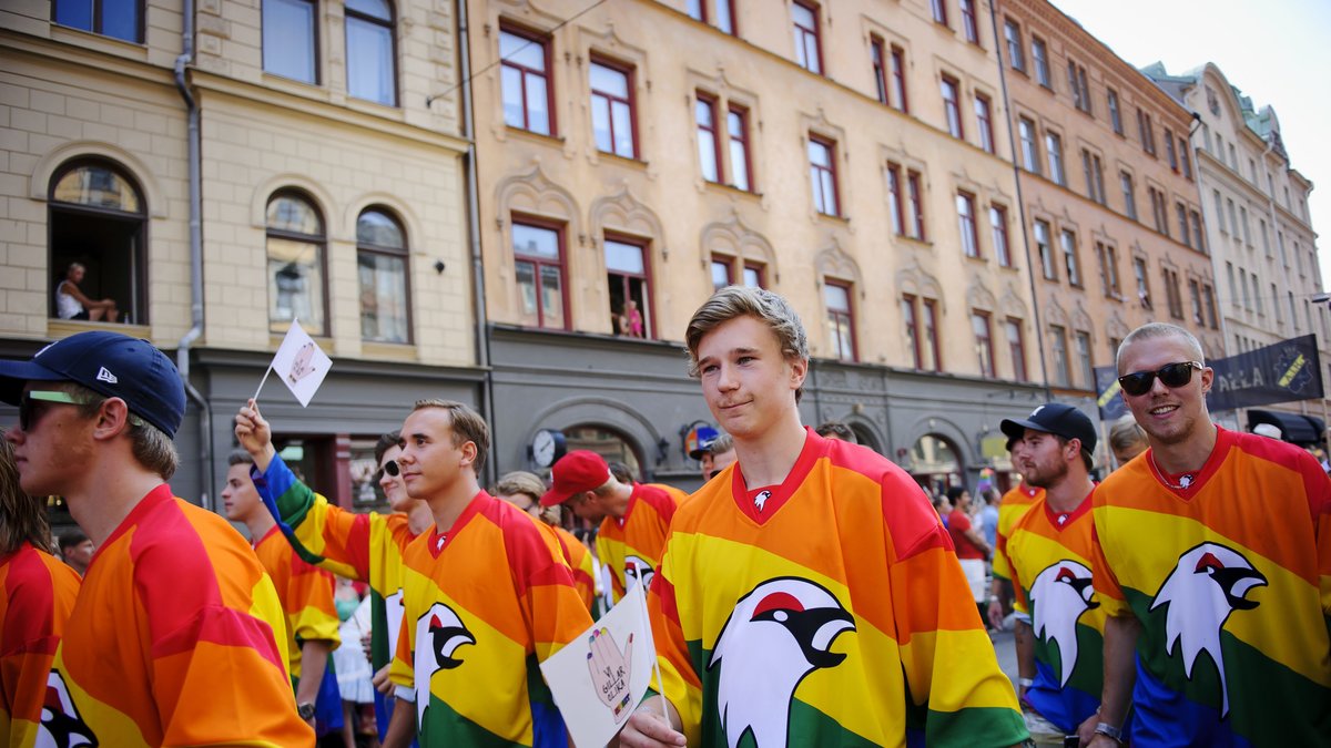 I helgen deltog klubben i Pride-paraden. 