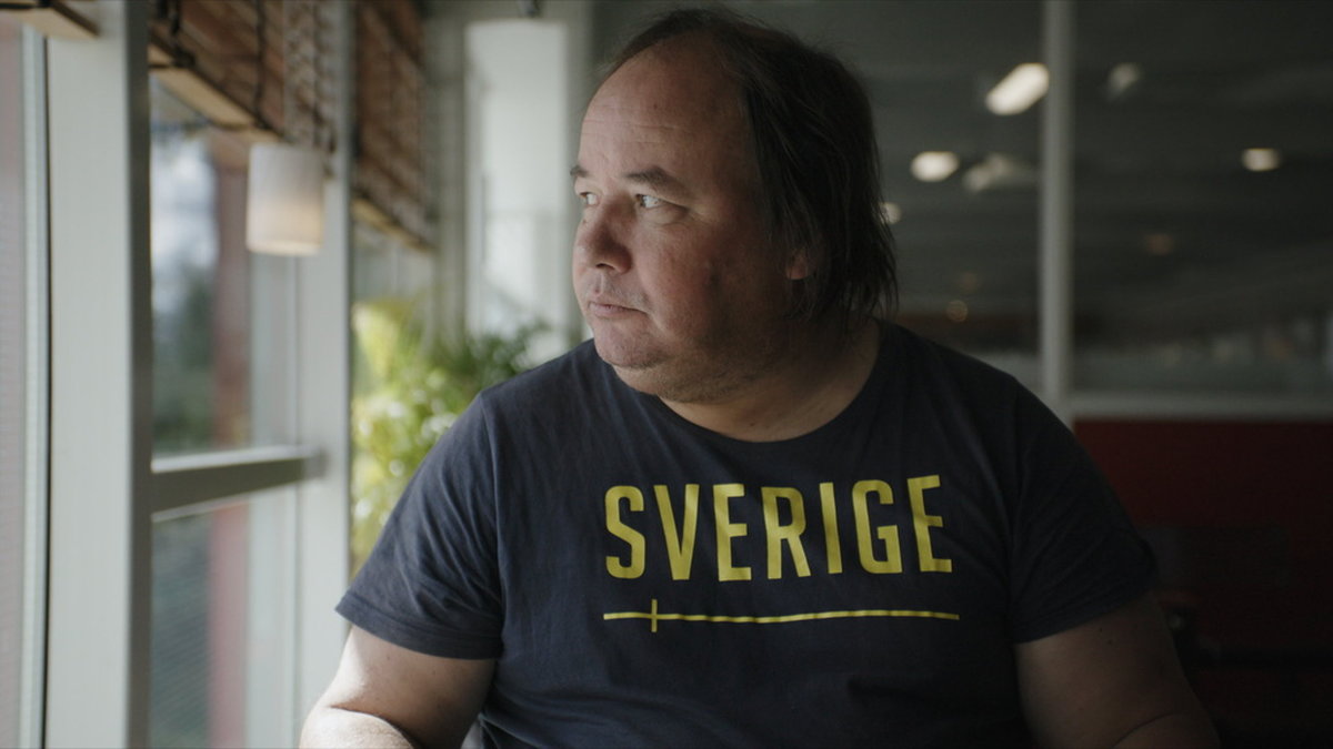 Gert van der Graaf berättar om sin kärlek till Agnetha Fältskog och Sverige i dokumentären 'Take a chance'. Pressbild.