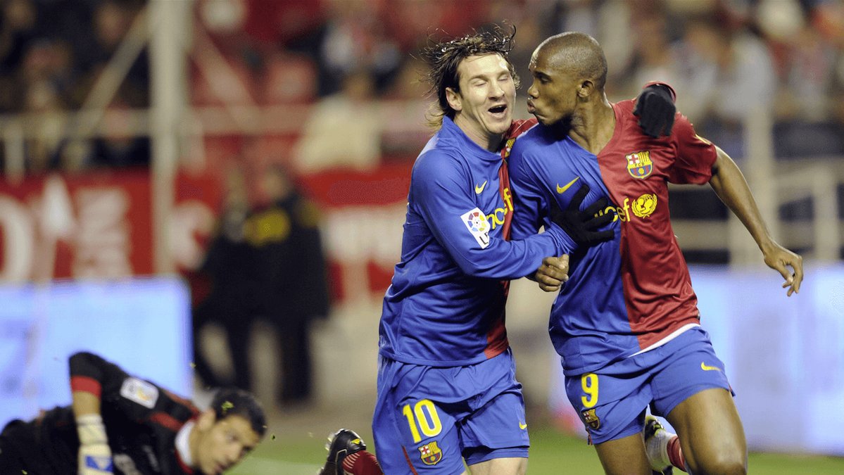 Messi och Eto'o gjorde Barcelona sylvassa framåt.