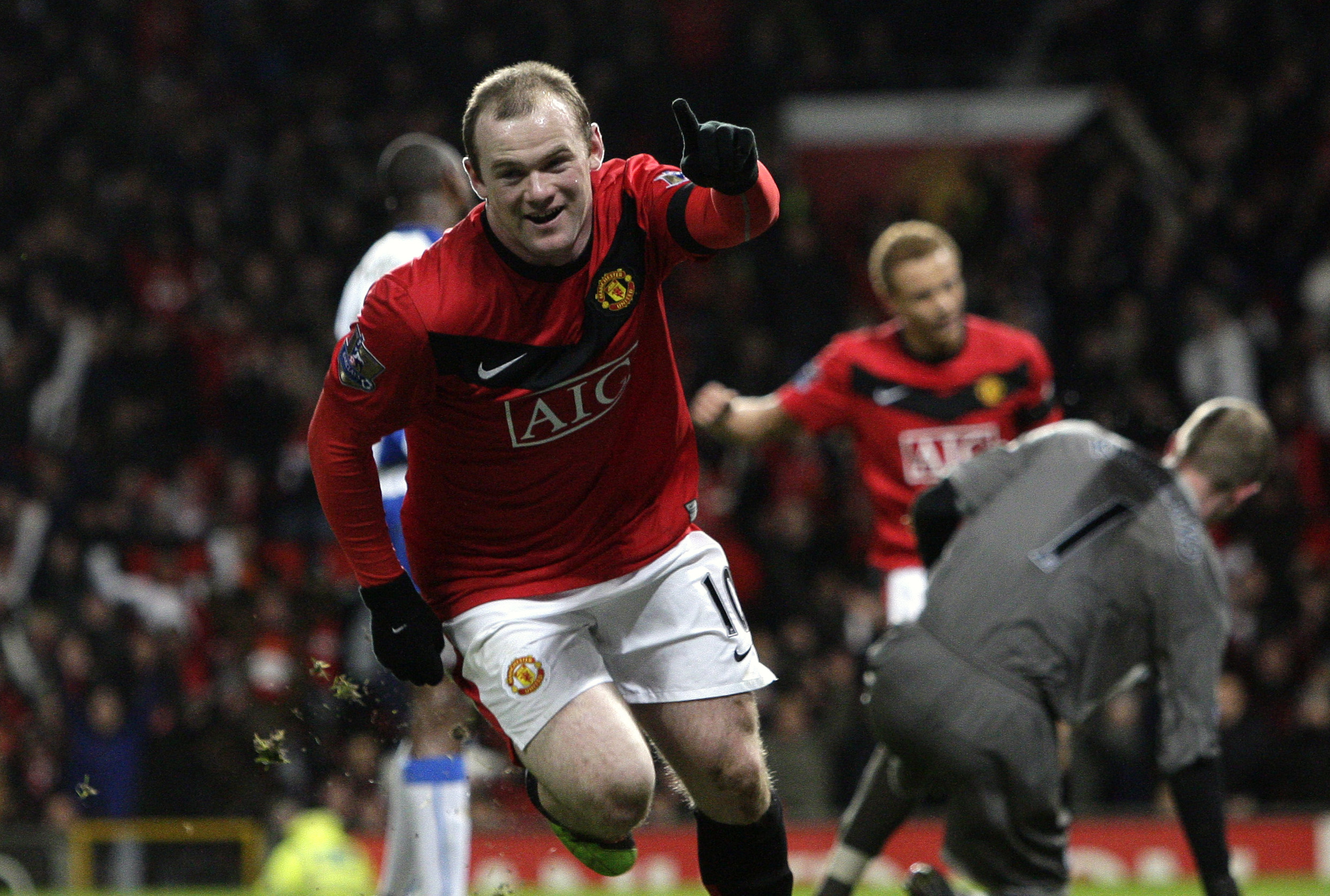 Rooney gav United ledningen. 