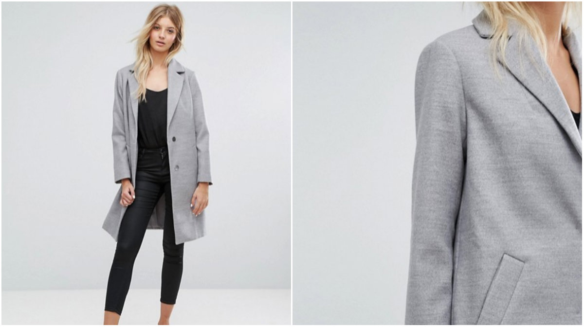 Grå kappa från Asos Grå kappa från Asos