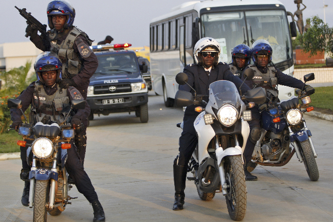 Polisen har gripit två personer för attacken mot Togos landslag.