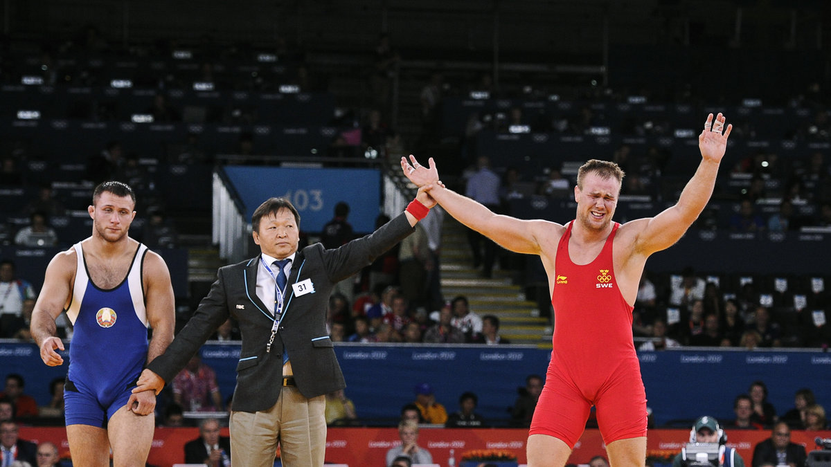 Lidberg kunde inte hålla undan tårarna efter medaljen.