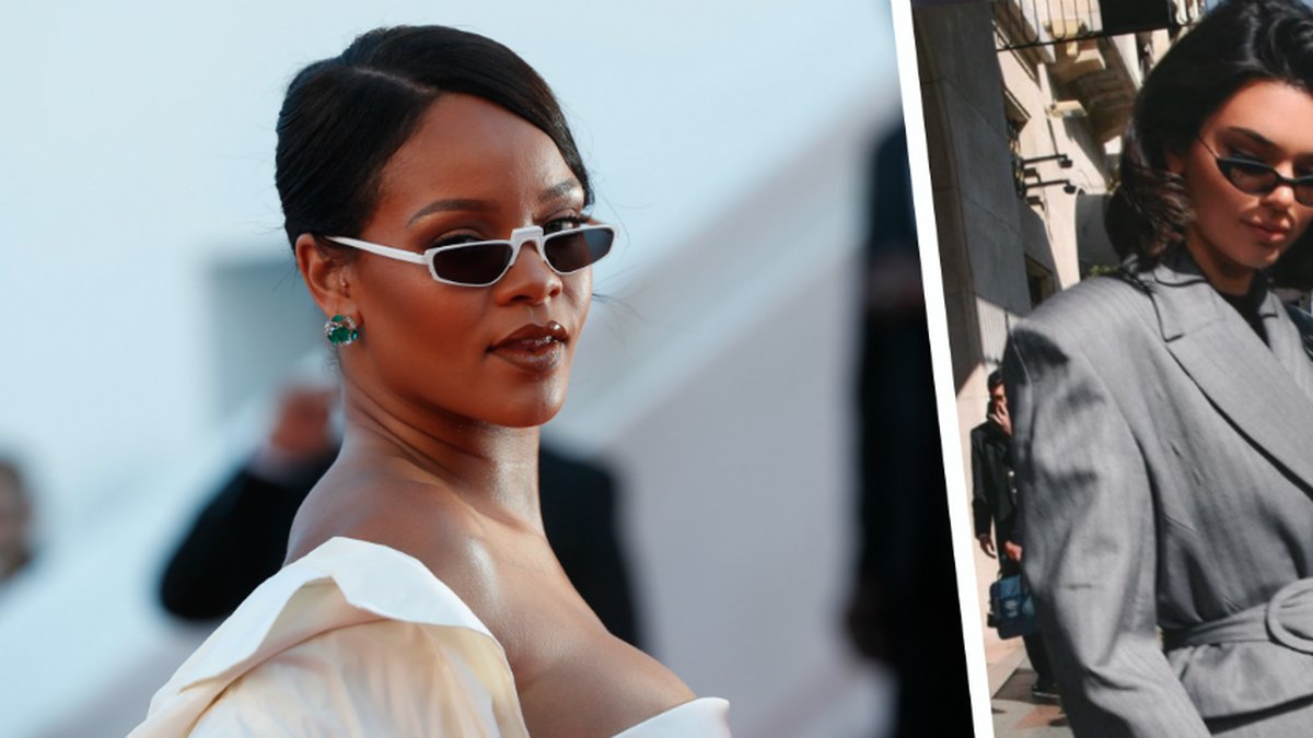 Rihanna och Kendall Jenner brukar rocka dessa solglasögon