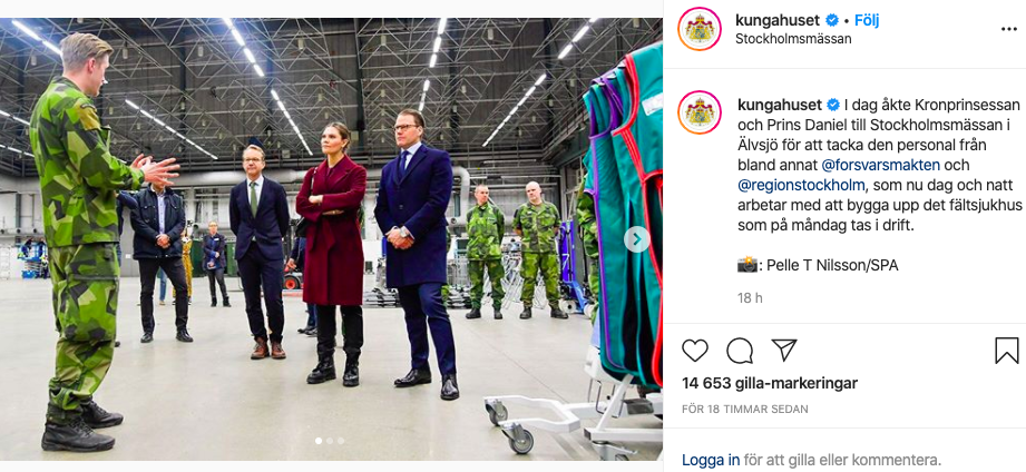 Kronprinsessan Victoria och prins Daniel Kronprinsessan Victoria och prins Daniel